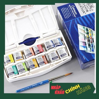 Màu nước cao cấp Winsor&Newton Cotman Half pan - thiết kế nhỏ gọn, loang màu đỉnh cao.