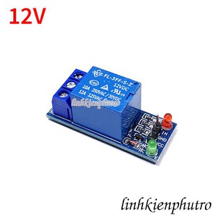 Module 1 Relay 12V Kích Mức Thấp - 3 cái