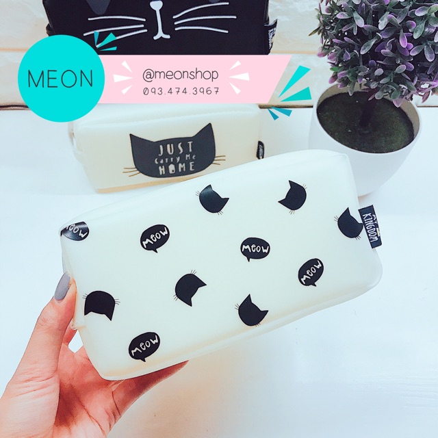 Bóp đựng viết Meow Size Lớn silicon