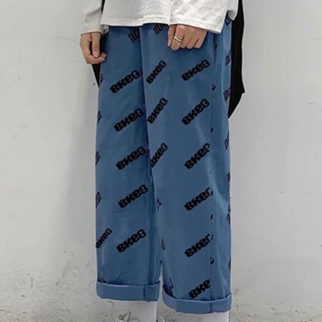 Quần thể thao in chữ thời trang cho nam