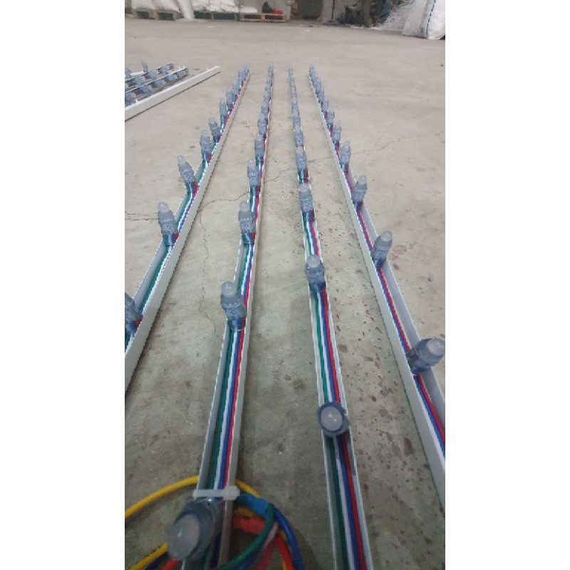 Thanh nhôm làm tia led pháo hoa