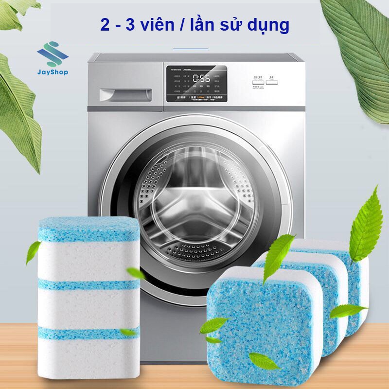 Viên Tẩy Vệ Sinh Lồng Máy Giặt - Diệt Khuẩn, Sạch Bóng