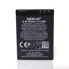 Pin nokia N75, N76, 2502, 2630, 2660, 2760, 5320, 6111, 7070, 7088, 7370, 7373, 7500 mã pin BL-4B