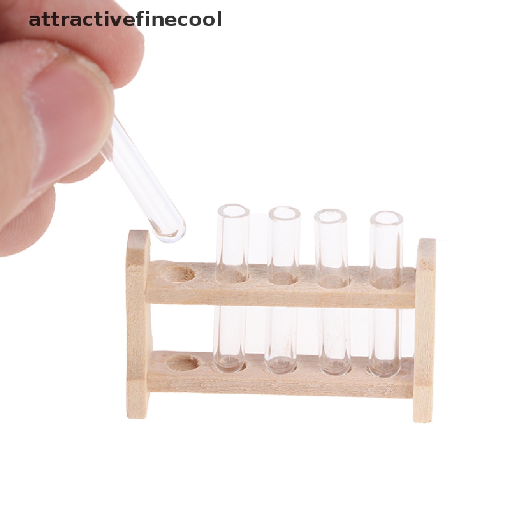 Ống Nghiệm Thủy Tinh Mini Trang Trí Nhà Búp Bê