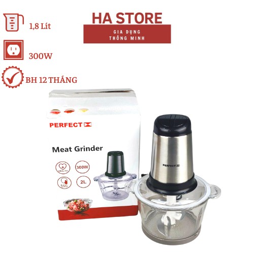 Máy xay thịt 300W Perfect PF-X06 xay được thịt cá, gia vị [ Chính Hãng ]