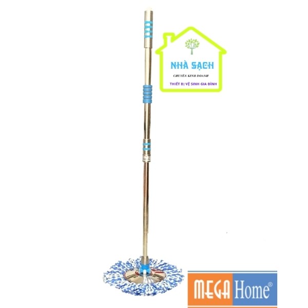 Cây Lau Nhà Thái Inox F25 Cao Cấp ( Sản Phảm Kèm Bông Lau)[BẢO HÀNH 6 THÁNG]