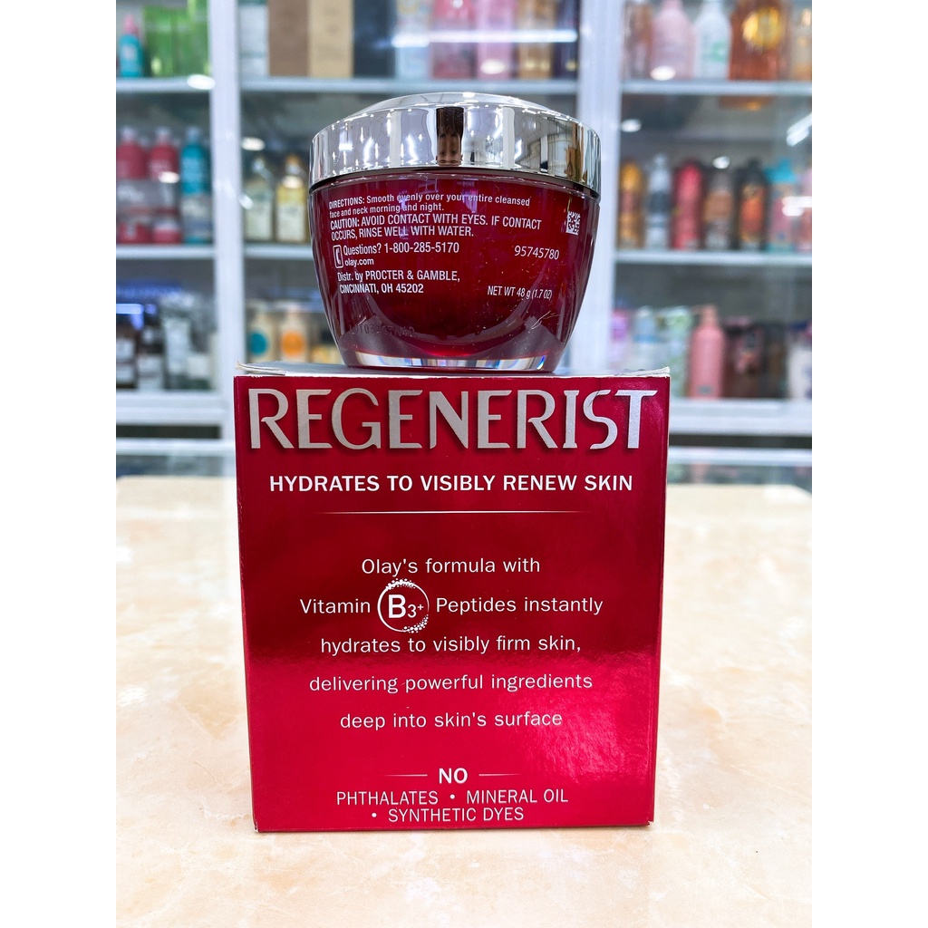 (USA 48g) Kem Dưỡng Ẩm Chống Lão Hóa Olay Regenerist Micro-Sculpting Cream Face Moisturizer