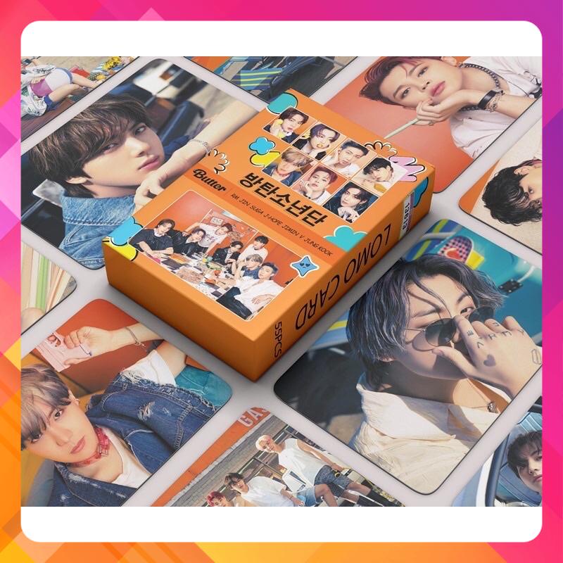 55 lomo card BTS Butter dành cho fan