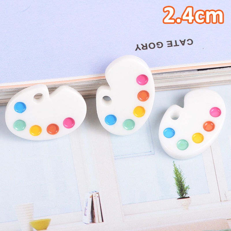 Mô Hình Khay Pha Màu Trang Trí Slime / Ốp Điện Thoại / Mô Hình / Gắn Dép