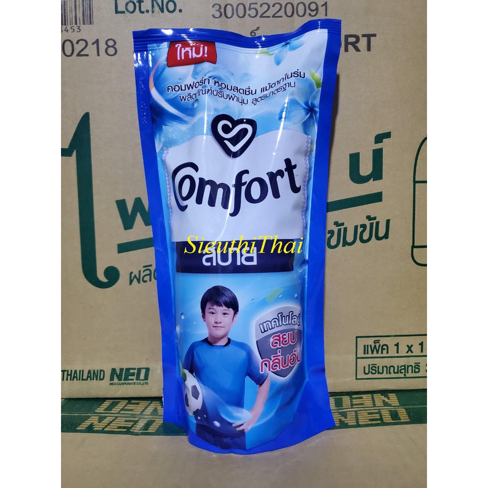 Nước xả vải Comfort Thái Lan túi