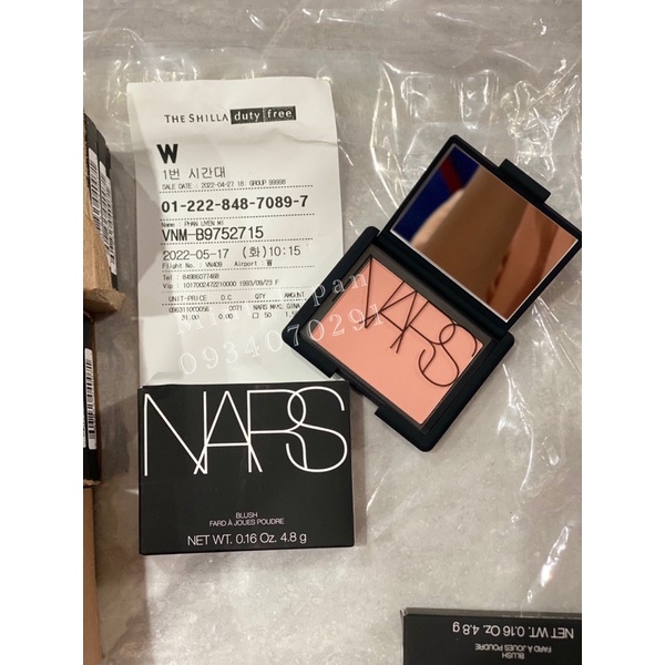 Phấn má hồng Nars Blush 4,8g