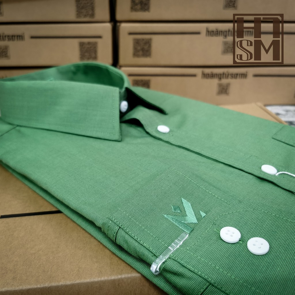 Áo sơ mi nam dài tay HTSM MAGNOR Medium fit vải kate oxford | BigBuy360 - bigbuy360.vn