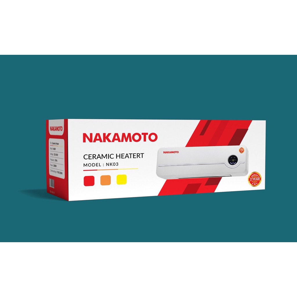 Máy sưởi NAKAMOTO máy sưởi gốm sưởi ấm cho bé, máy sưởi nhà tắm, các phòng trong nhà - Thương Hiệu Nhật Bản - Rethea