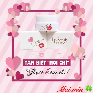 Ủ hồng môi gong ju lip scrub aha