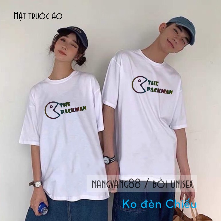 Áo Thun Tay Lỡ Nam [ THE PACKMAN ] Phản Quang 7 Màu cực Hot | BigBuy360 - bigbuy360.vn