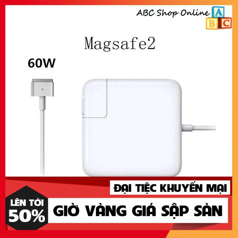 (Hàng zin xịn) Sạc  Apple Macbook Pro  Magsafe 2 (60W 2012) A1435 A1465 A1425 MD212 MD213 ME662 (Chân chữ T) 2012 -2015