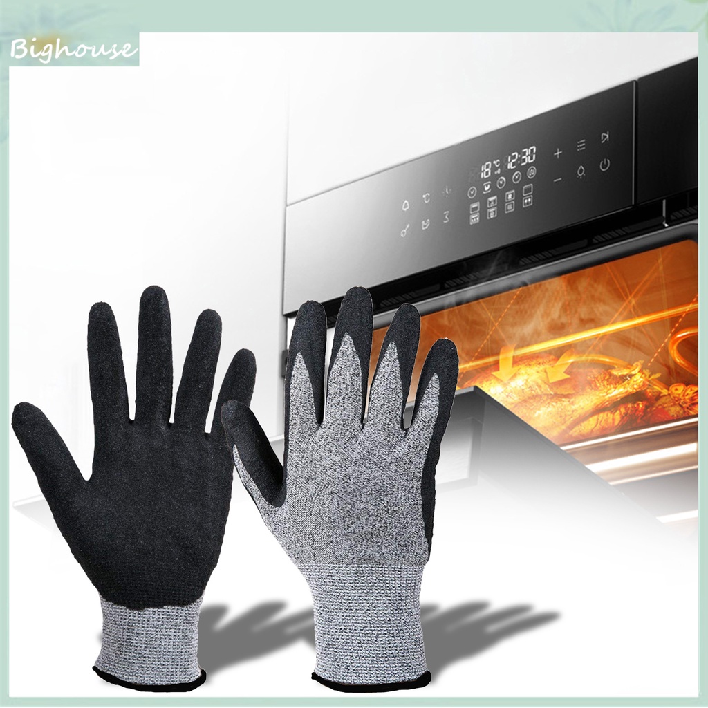 Cặp găng tay nướng BBQ 500/ 800 độ chống trượt chịu nhiệt độ cao