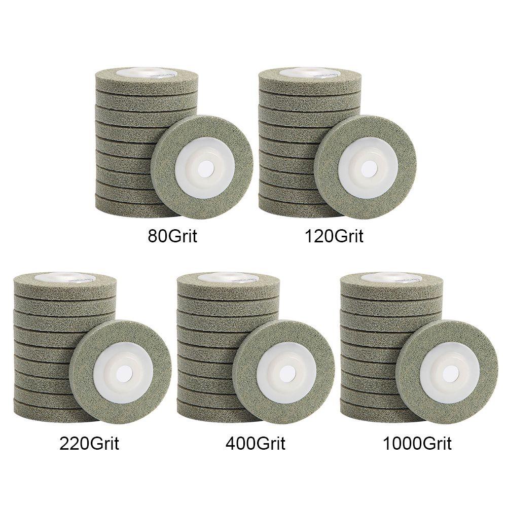 Miếng Đệm Đánh Bóng Bằng Sợi Nylon Không Dệt 4 inch