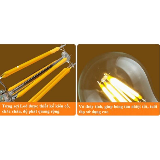 Dây đèn thả cổ điển bóng Led Edison G45 4w