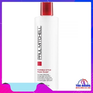 GEL TẠO NẾP TÓC UỐN (MÙI TÁO XANH) PAUL MITCHELL FLEXIBLE STYLE SUPER SCULPT GEL 500ML