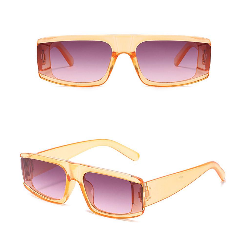 Kính Mát Gọng Vuông Chống Bức Xạ Chống Bức Xạ Phong Cách Hàn Quốc Thời Trang Cho Nam Và Nữ