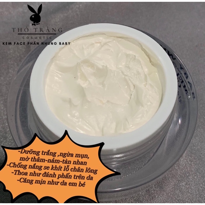 Kem face phấn nhung baby