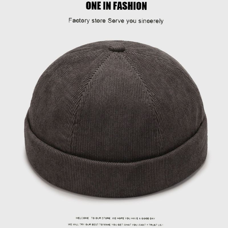 Mũ beanie Nhung Không Vành Thời Trang Cho Nam Và Nữ