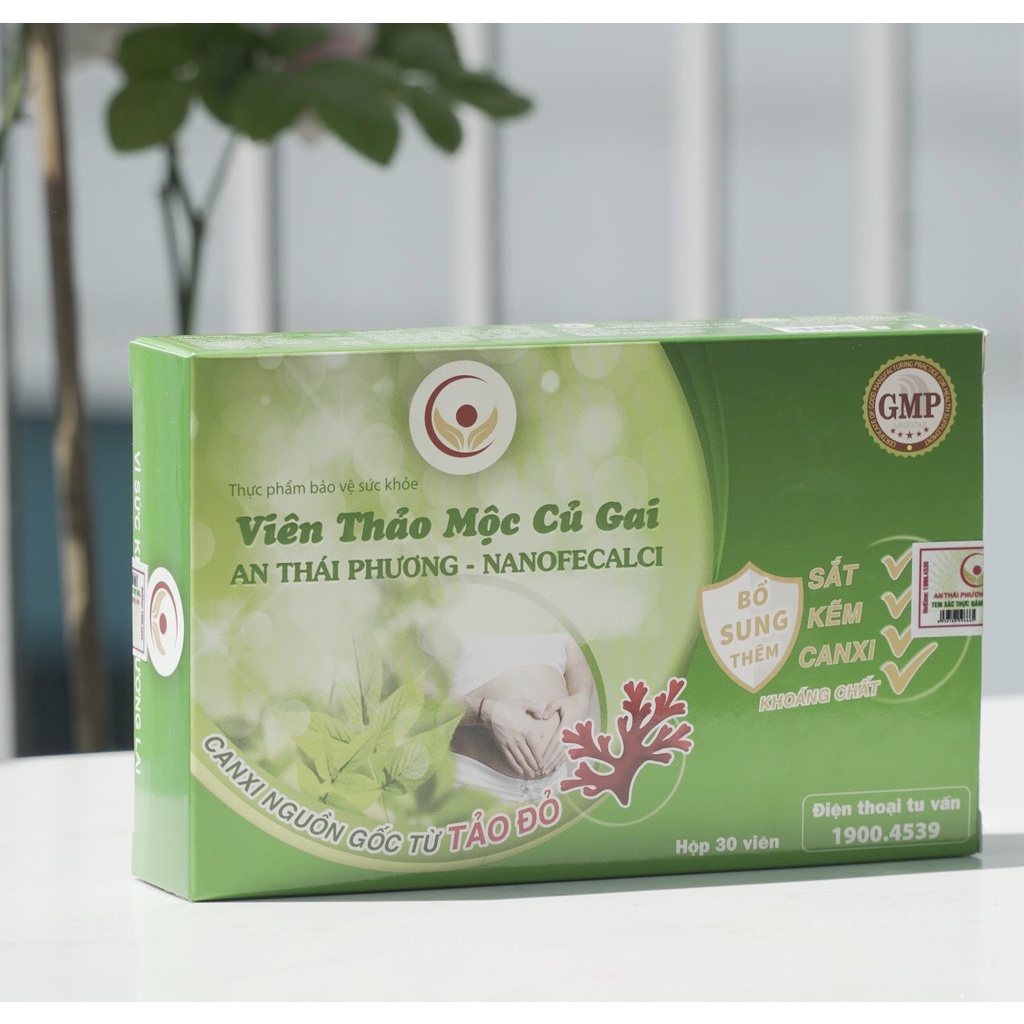 Viên Thảo Mộc Củ Gai - An Thái Phương, Hộp 30 viên