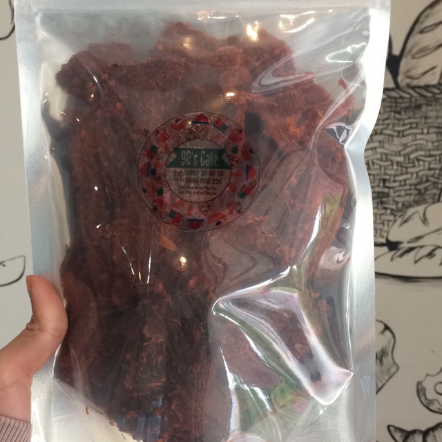 Heo khô giả vị bò