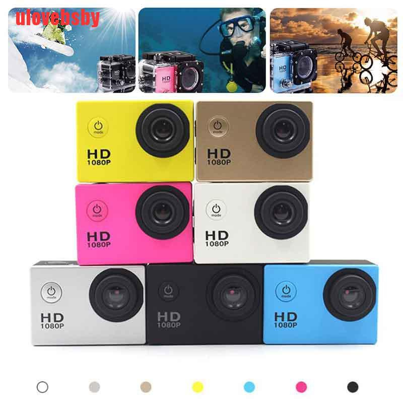 Máy Quay Hành Trình Thể Thao Full Hd Chống Nước Go Pro Kèm Phụ Kiện