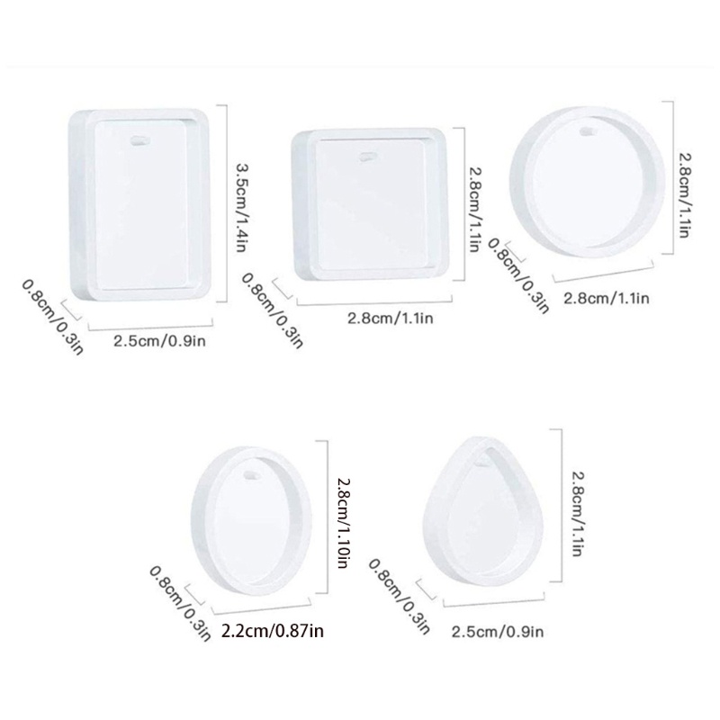 ✿ Khuôn Làm Trang Sức Treo Tường Bằng Nhựa Resin Độc Đáo DIY
