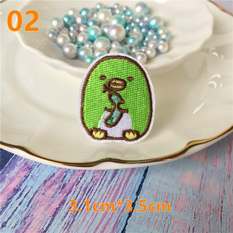 ☸ Sumikkogurashi Series 01 - Cartoon Animals Iron-On Patch ☸ 1Pc DIY Sew on Iron on Badges Patches