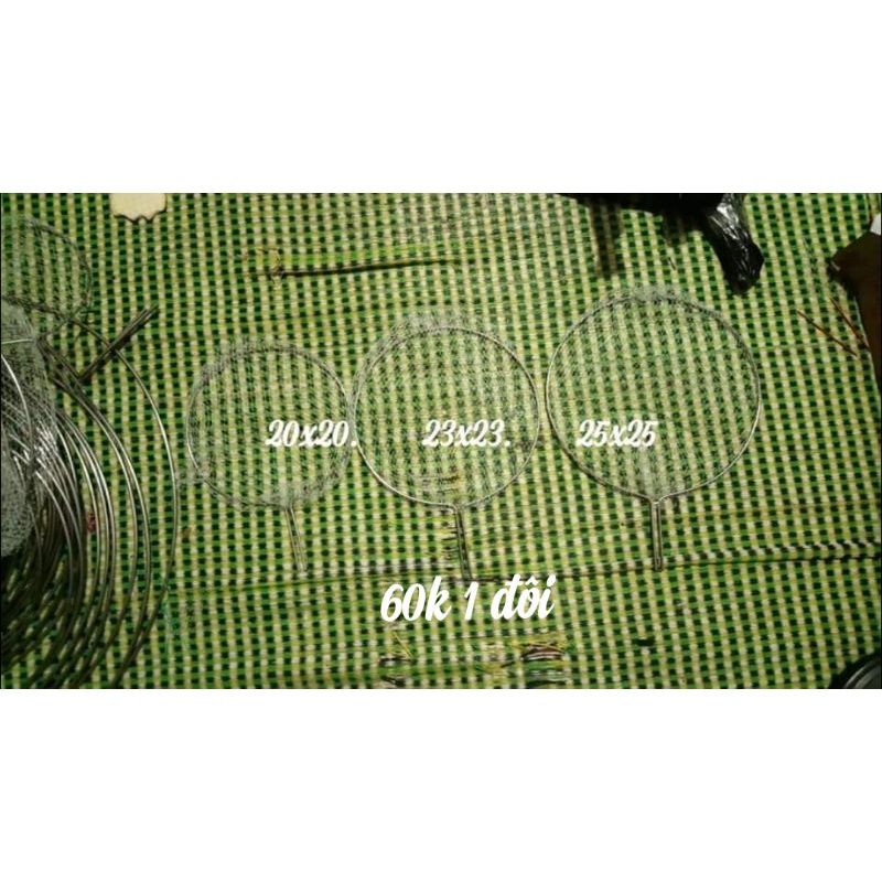 Vợt kích cá 25x25 cho bộ binh