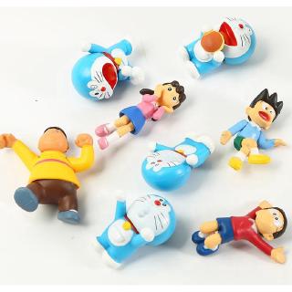 Set 8 Mô Hình Đồ Chơi Nhân Vật Doraemon