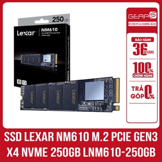 ✿✶☽Ổ Cứng SSD LEXAR M2 2280 NVME 250GB LNM610 250GB - Bảo hành chính hãng Mai hoàng 36 Tháng