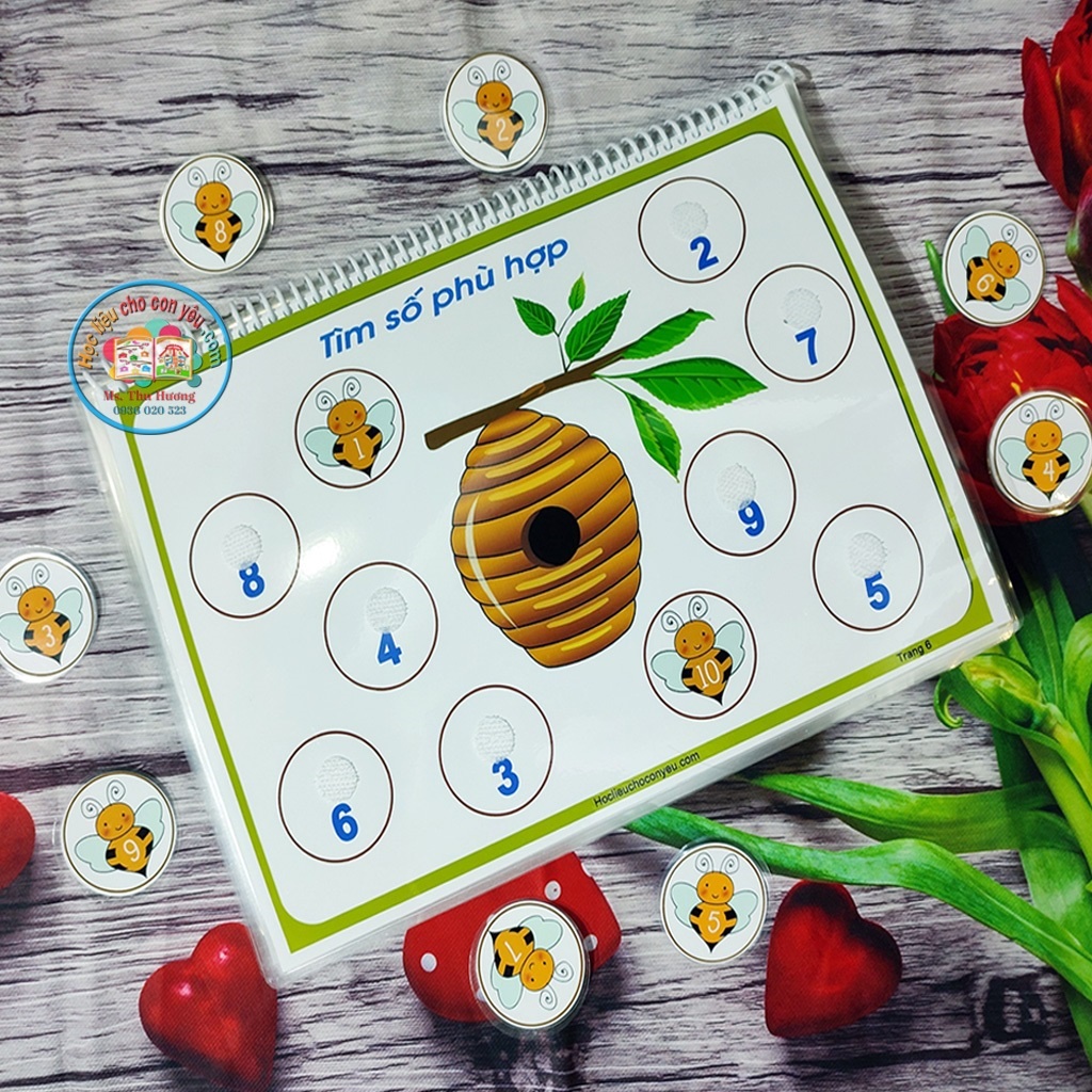 Học liệu đầu tiên cho bé - Giúp bé thông minh, nhận biết thế giới xung quanh !!!