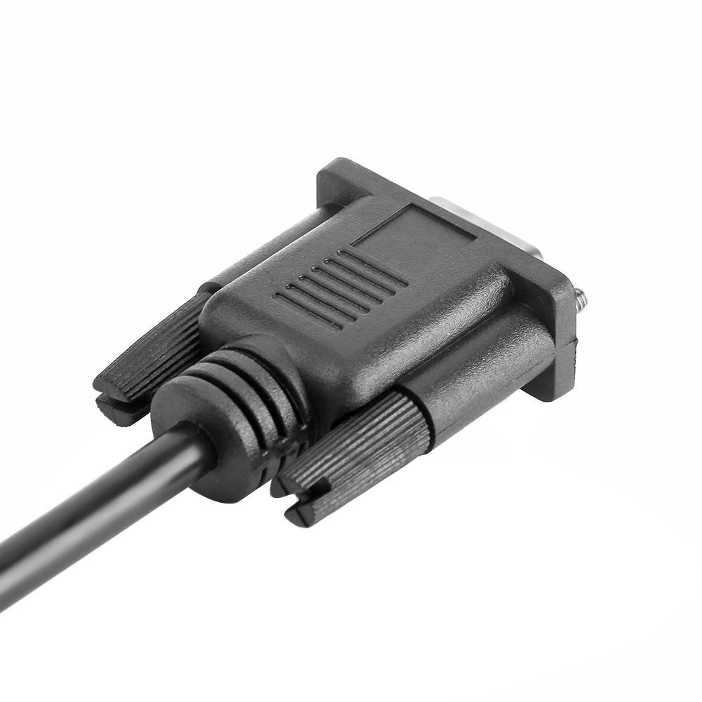 Cáp VGA Splitter 1 Máy tính sang màn hình kép 2 Dây nối từ nam sang nữ