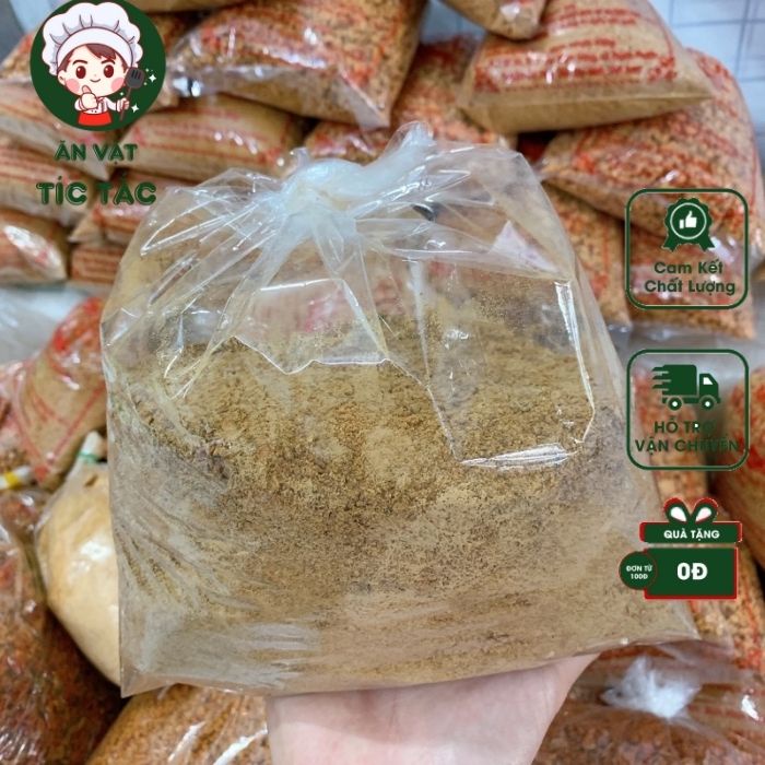 500G Muối Tôm Ngon Loại Đặc Biệt Thơm Mịn Ăn Kèm Bánh Tráng Phơi Sương Cực Ghiền - Muối Nhuyễn Tây Ninh