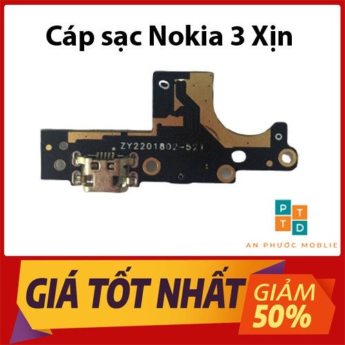 Cáp Chân Sạc Nokia 3