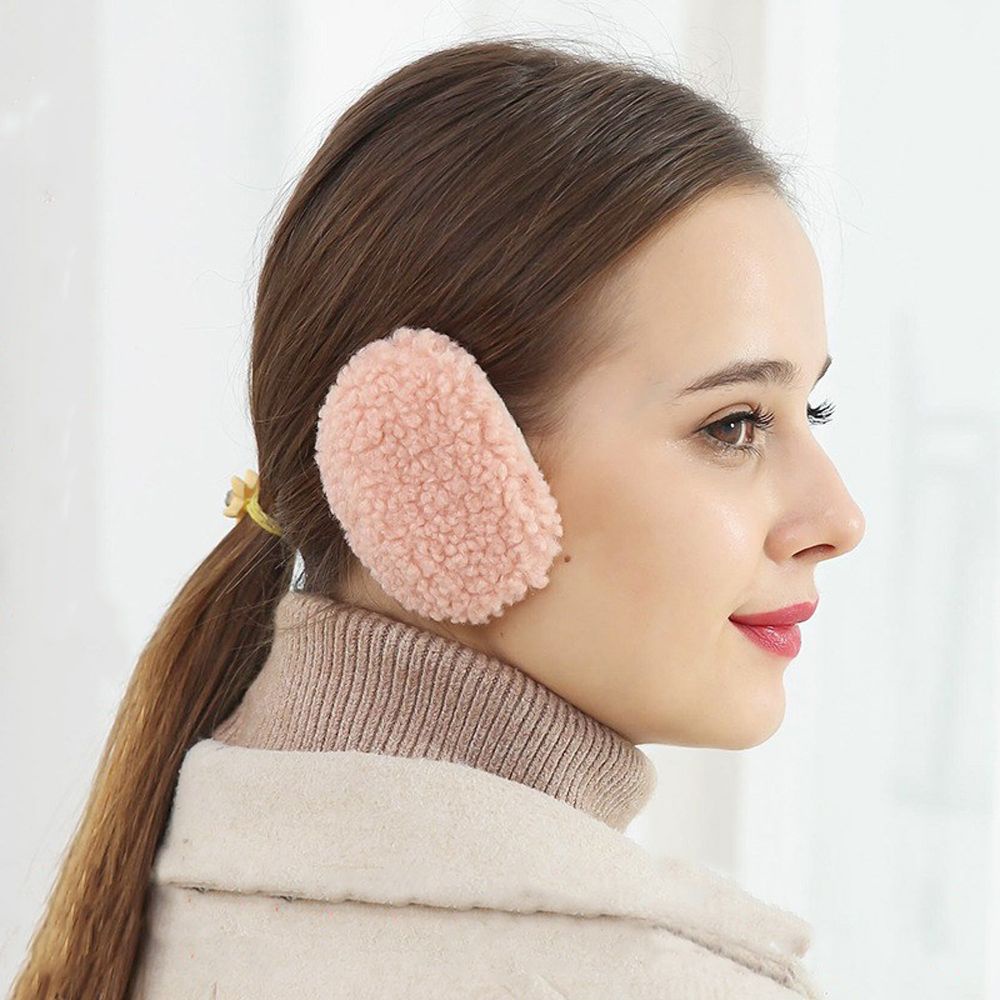 Chụp tai giữ ấm màu kẹo đơn giản phong cách Hàn Quốc cho nữ