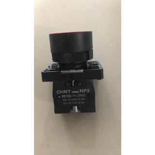 10 Nút nhấn không đèn NP2 phi 22mm xanh đỏ