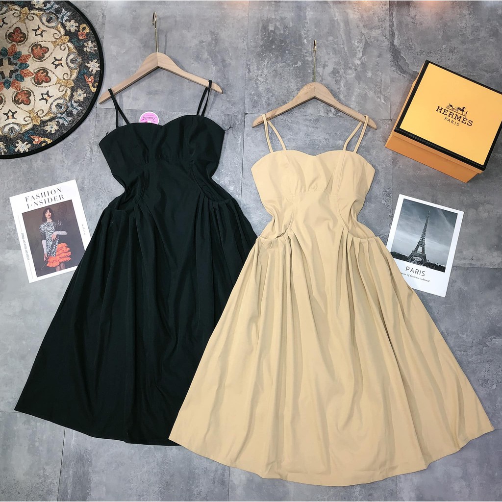 Váy 2 dây Dài Ly túi siêu xinh mã 908 (kèm ảnh thật video) | BigBuy360 - bigbuy360.vn