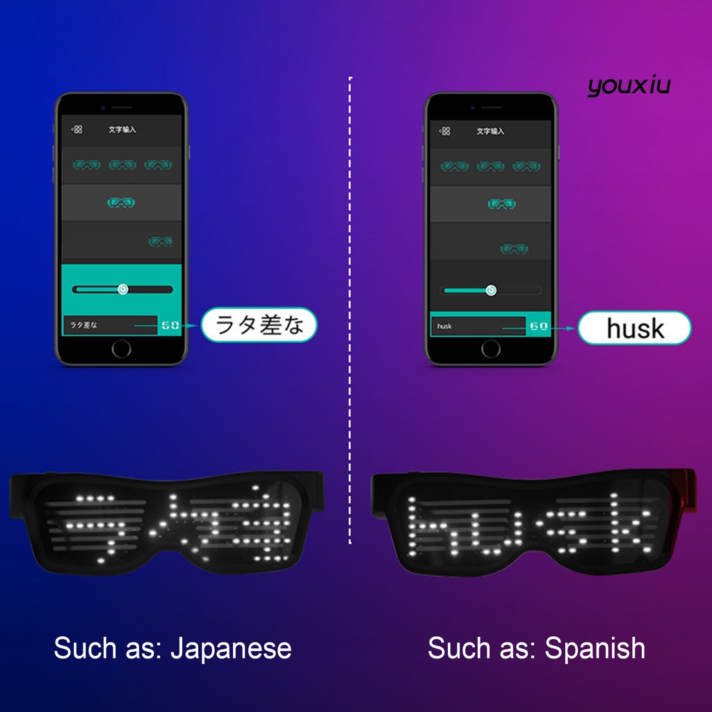 Mắt Kính Tích Hợp Đèn Led Và Kết Nối Bluetooth