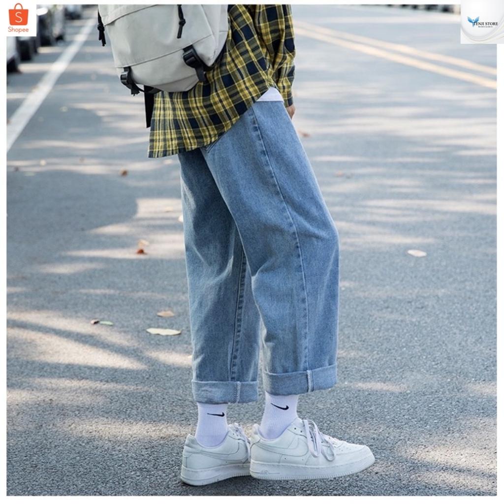 Quần baggy nam TENJI QJ035 chất bò size (28-32)