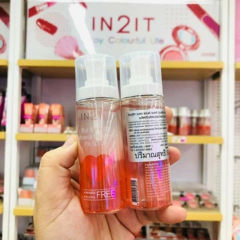 Xịt khoáng khóa lớp trang điểm IN2IT Thái Lan (50ml) | BigBuy360 - bigbuy360.vn