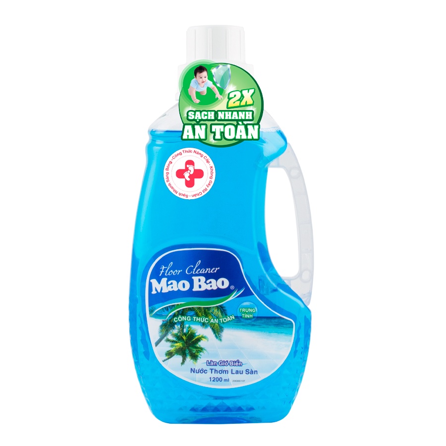 Nước Lau Sàn Mao Bao Hương Làn Gió Biển 1,2L