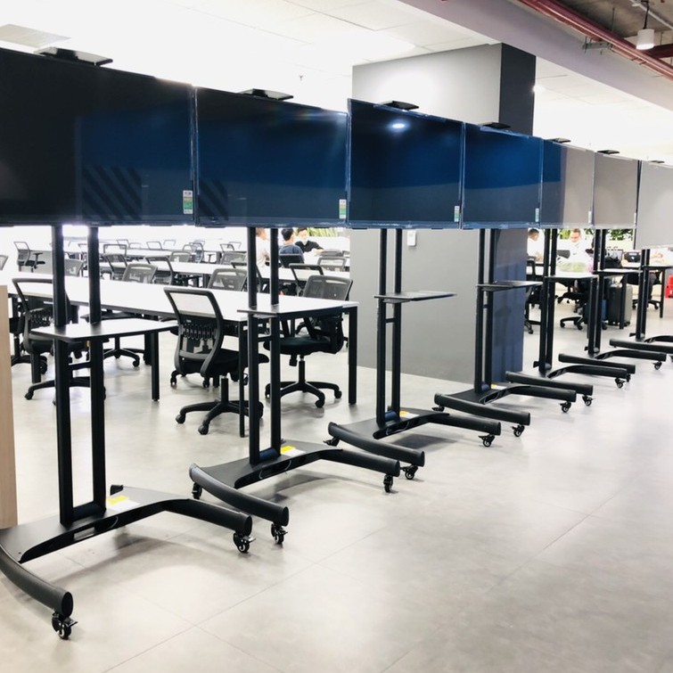- Giá Treo Tivi NB-AVA1500  - Hàng Cao Cấp Có Giá Đỡ Máy Chiếu Phía Trên.