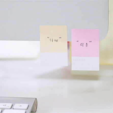 Thẻ Ghi Chú Nhiều Màu Sắc Sáng Tạo Có Thể Xé Ra