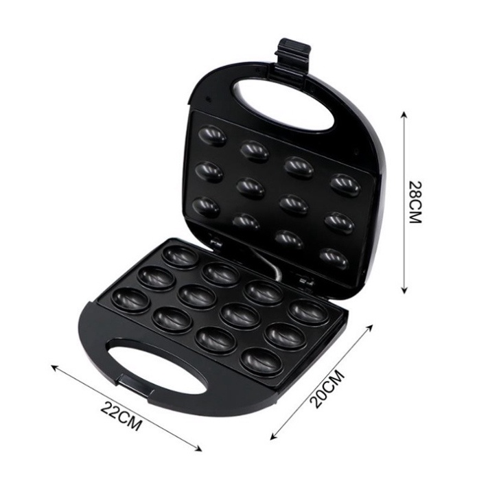 Máy làm bánh hạt dẻ hạnh nhân óc chó, khuôn nướng bánh cho gia đình Chính hãng Sokany