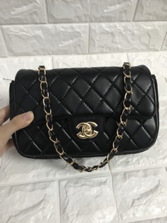 (GIÁ RẺ GIẬT MÌNH ),(DEAL SỐC ),TÚI CLASSIC TRẦN CHÁM SIZE 22